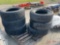 (14) PALLET OF VARIOUS TRUCK/TRAILER TIRES &.WHEELS
