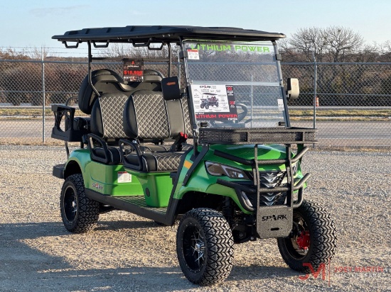 NEW SPARK 6-SEATER 48V ELECTRIC GOLF CART