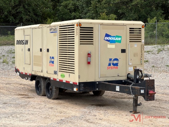 2019 DOOSAN HP1600WCU-T4F TOWABLE AIR COMPRESSOR