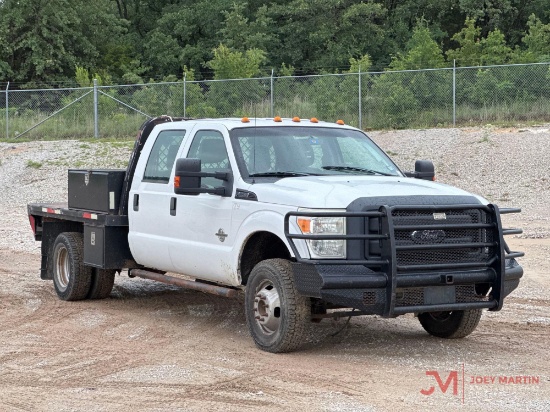 2012 FORD F-350 XL SUPER DUTY FLATBED TRUCK