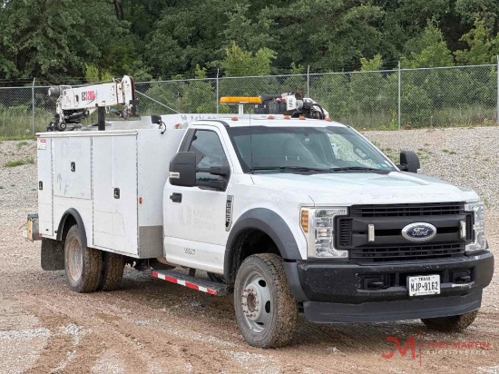2019 FORD F-550 XL SUPER DUTY SERVICE TRUCK