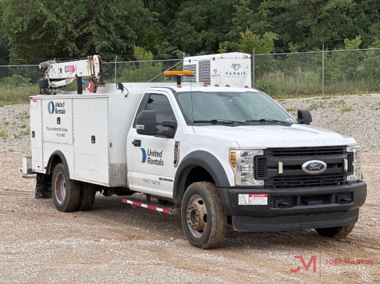 2019 FORD F-550 XL SUPER DUTY SERVICE TRUCK
