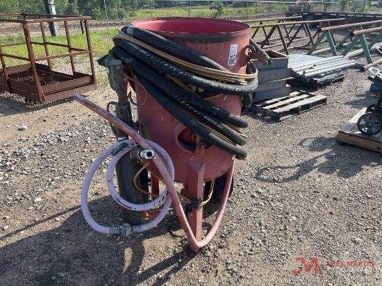2007 MARCO 6.0 CU FT BLAST POT/SAND BLASTING