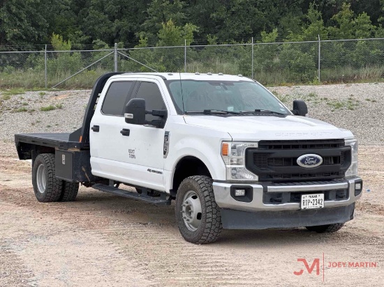 2022 FORD F350 FLATBED TRUCK