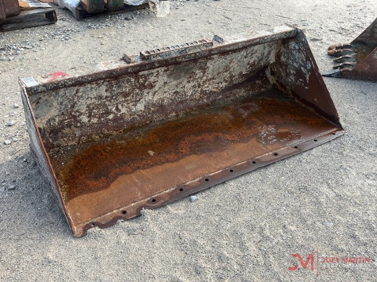 66" SMOOTH EDGE SKID STEER BUCKET