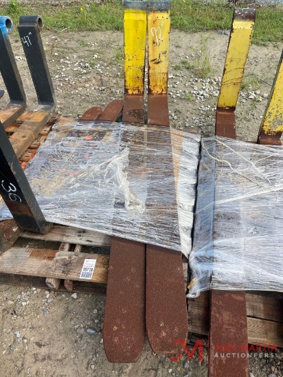 SET OF (2) TELEHANDLER FORKS