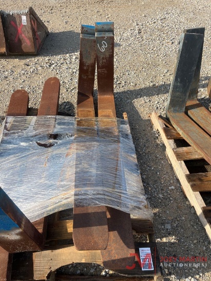 SET OF (2) TELEHANDLER FORKS
