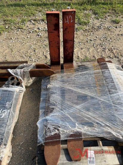 SET OF (2) FORKLIFT FORKS