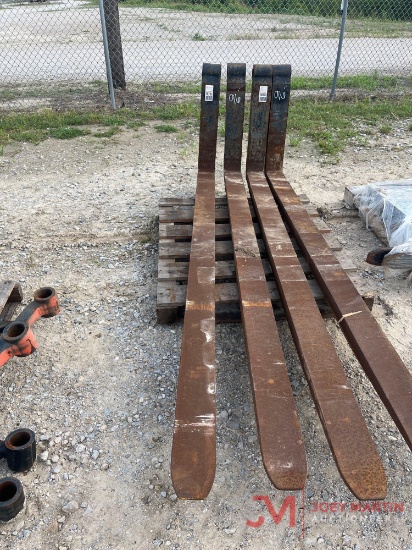 SET OF (2) TELEHANDLER FORKS