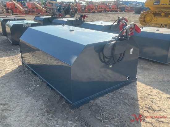 NEW X-STAR 750 GAL FUEL TRANSFER TANK W/ ELECTRIC PUMP