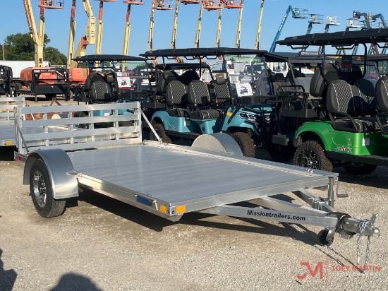 NEW 2023 MISSION 2.0 ALUMINUM UTILITY TRAILER