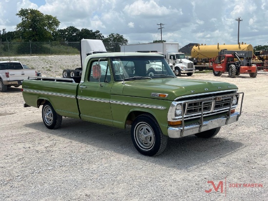 1972 FORD F100 EXPLORER PICKUP TRUCK