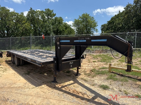 2013 25' LAWH GOOSENECK TRAILER