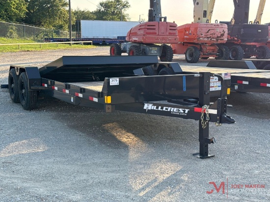 (NEW) 2025 HILLCREST22'TILT TRAILER