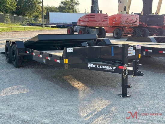 (NEW) 2025 HILLCREST22'TILT TRAILER