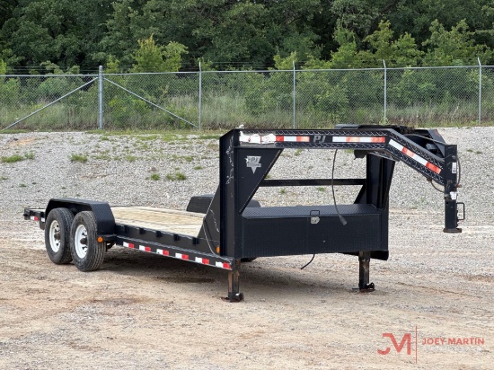 2009 PJ 20' TANDEM GOOSENECK TRAILER