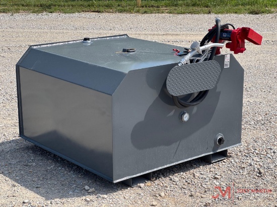 NEW X-STAR 250 GAL FUEL TRANSFER TANK W/ ELECTRIC PUMP