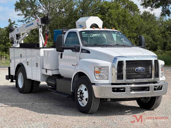 NEW/UNUSED 2024 FORD F650 SERVICE/CRANE TRUCK