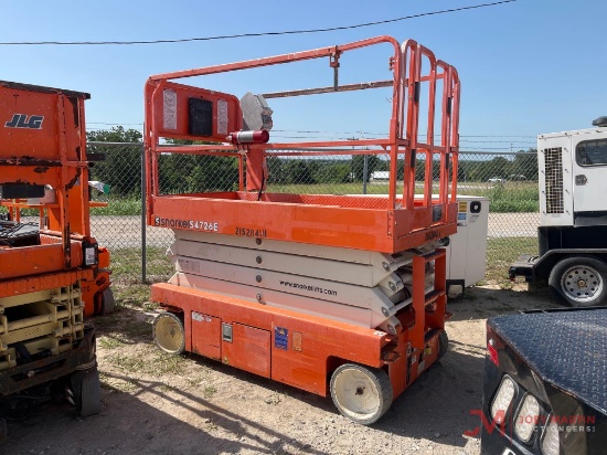 2018 SNORKEL S4726E ELECTRIC SCISSOR LIFT