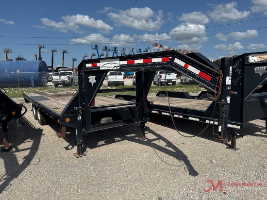 2008 PJ 20' GOOSENECK TRAILER