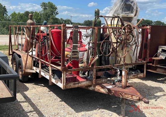 TANDEM AXLE UTILITY TRAILER