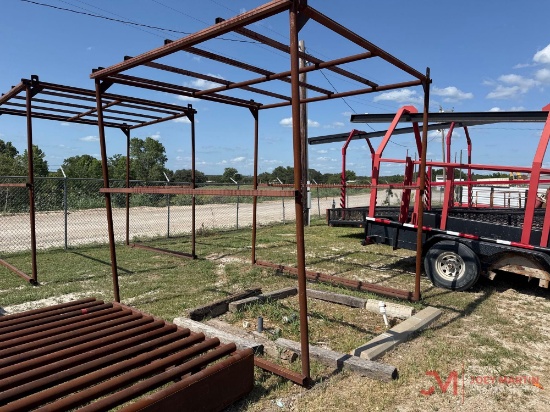 10' X 10' X 9.5' METAL FRAME