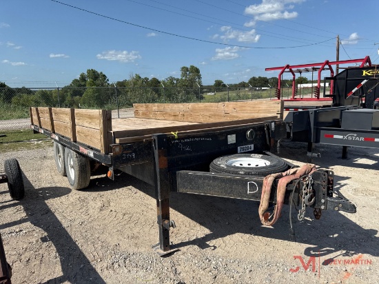 2011 CM 16' DECK OVER TRAILER