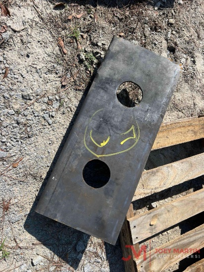 NEW MINI SKID STEER BACKING PLATE