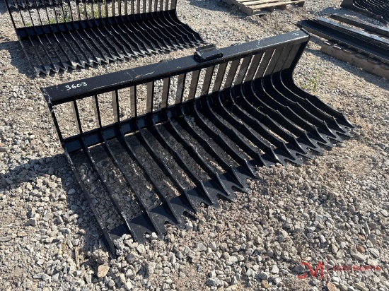NEW 76" ROCK BUCKET SKID STEER ATTACHMENT