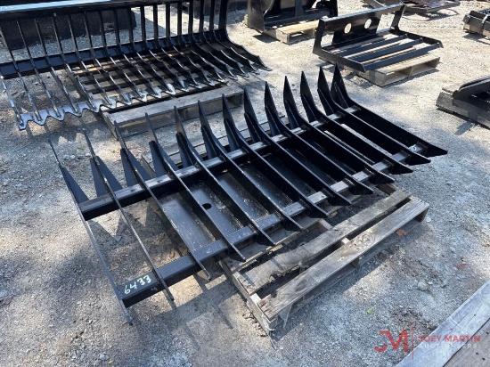 NEW 70" ROOT RAKE SKID STEER ATTACHMENT