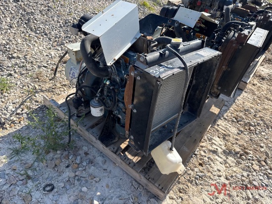 KUBOTA DIESEL ENGINE W/ PANCAKE GENERATOR