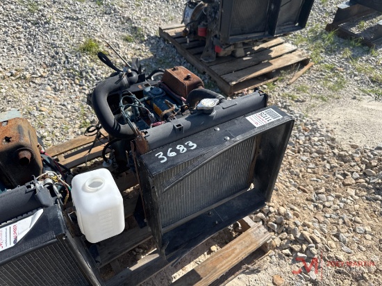 KUBOTA DIESEL ENGINE W/ PANCAKE GENERATOR