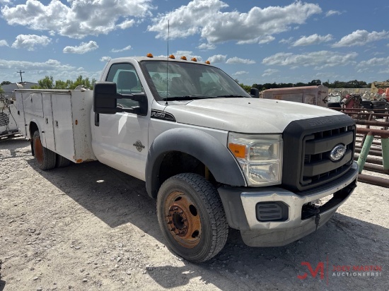 2012 FORD F-450 XL SUPER DUTY SERVICE TRUCK,