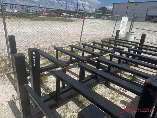 13' X 43" PIPE RACK