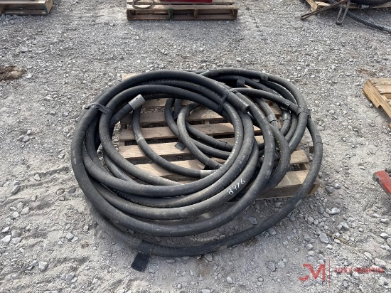 (3) PALLETS OF RUBBER HOSES