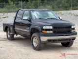 2002 CHEVY 2500 FLATBED TRUCK