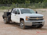 2014 CHEVROLET 3500 FLATBED SERVICE TRUCK