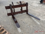 WHEEL LOADER FORK ATTACHMENT