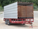 TANDEM AXLE UTILITY TRAILER WITH MECC ALTE GENERATOR