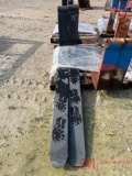 SET OF (2) TELEHANDLER FORKS