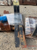 SET OF (2) TELEHANDLER FORKS