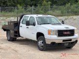 2014 GMC 3500 FLATBED TRUCK