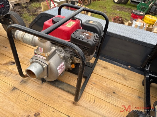 TRASH PUMP WITH PREDATOR GAS ENGINE
