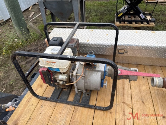 TRASH PUMP WITH HONDA GAS ENGINE