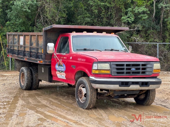 1997FORD F-SUPER DUTY DUMP TRUCK
