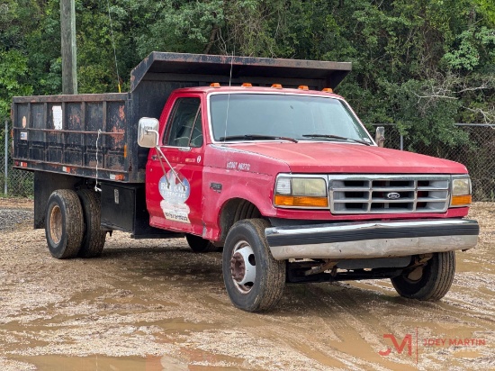 1995 FORD F-SUPER DUTY DUMP TRUCK