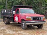 1995 FORD F-SUPER DUTY DUMP TRUCK