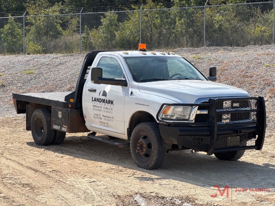 2015 DODGE RAM 3500 SLT FLATBED TRUCK