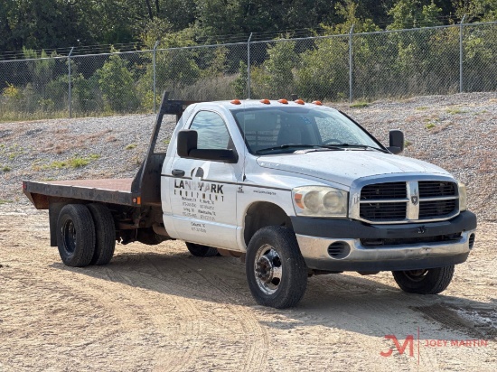 2007 DODGE RAM FLATBED PICKUP TRUCK