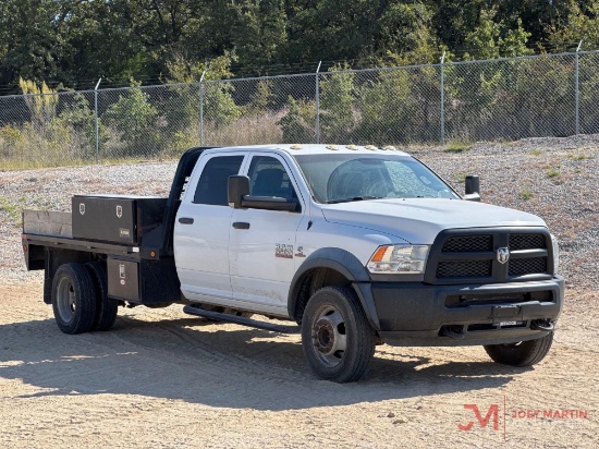 2014 RAM 5500 HEAVY DUTY FLAT BED TRUCK